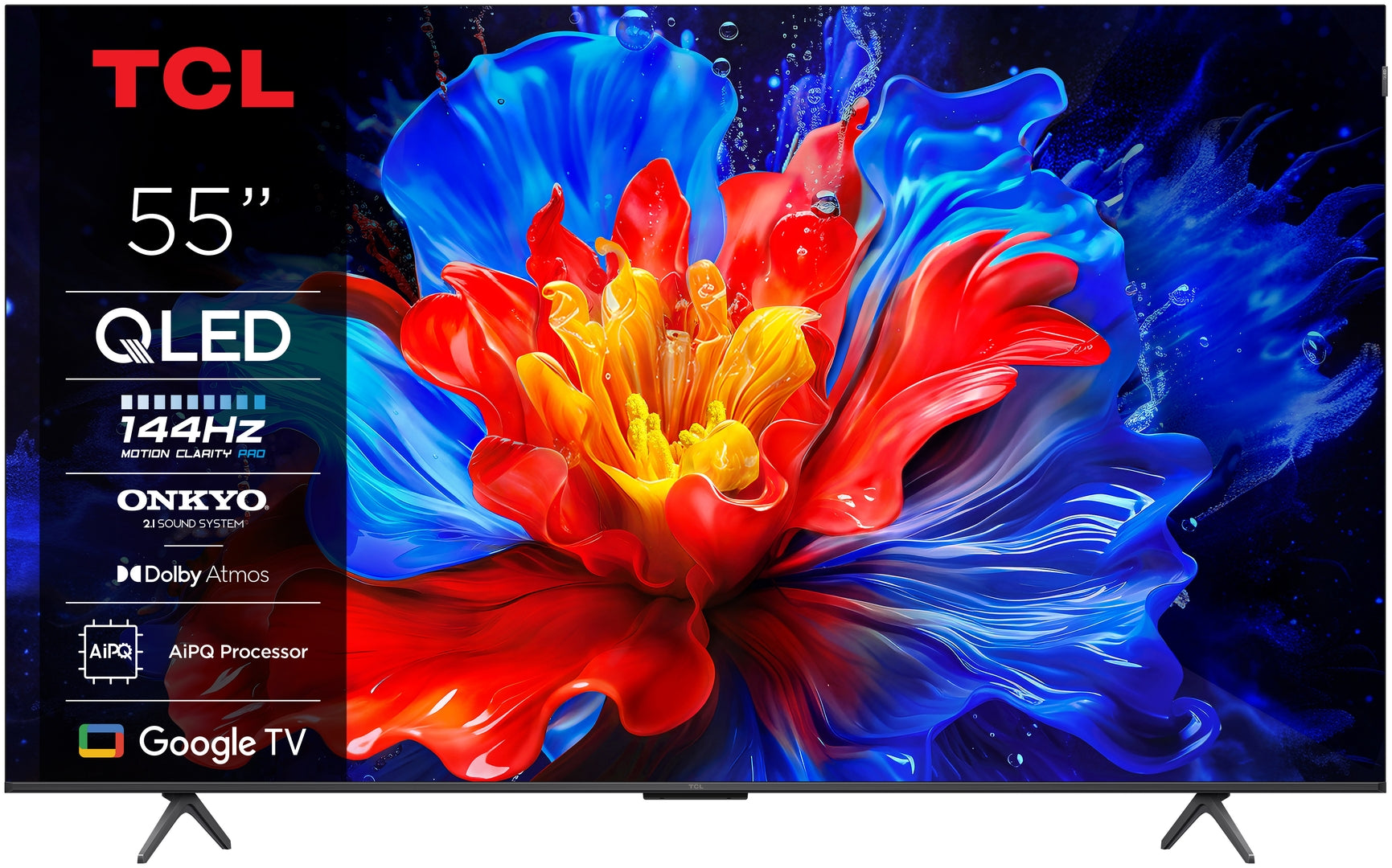 TCL 55P8K 55",4K,QLED,LEDDirect,144Hz,GoogleTV
