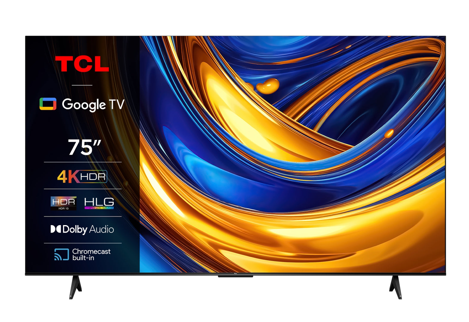 TCL 75P655 75" 4K UHD SmartTV,GoogleTV, WCG