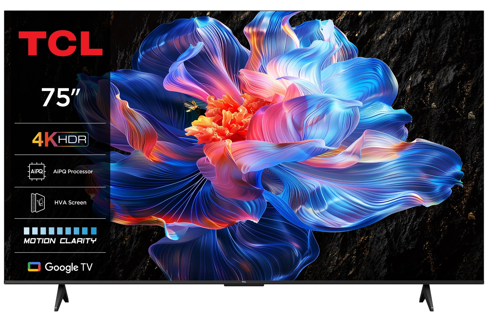 TCL 75P6K 75",4K UHD,LED Direct,DV,Google TV