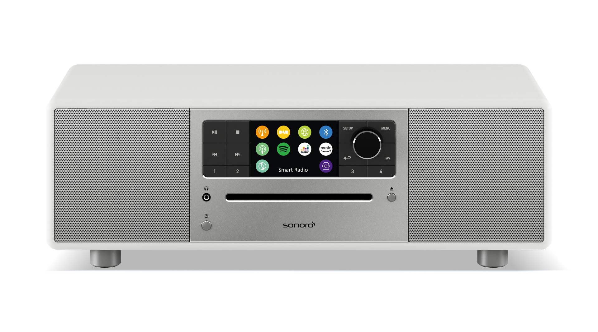 Sonoro PRESTIGE Weiss (hochglänzend) (Silber)