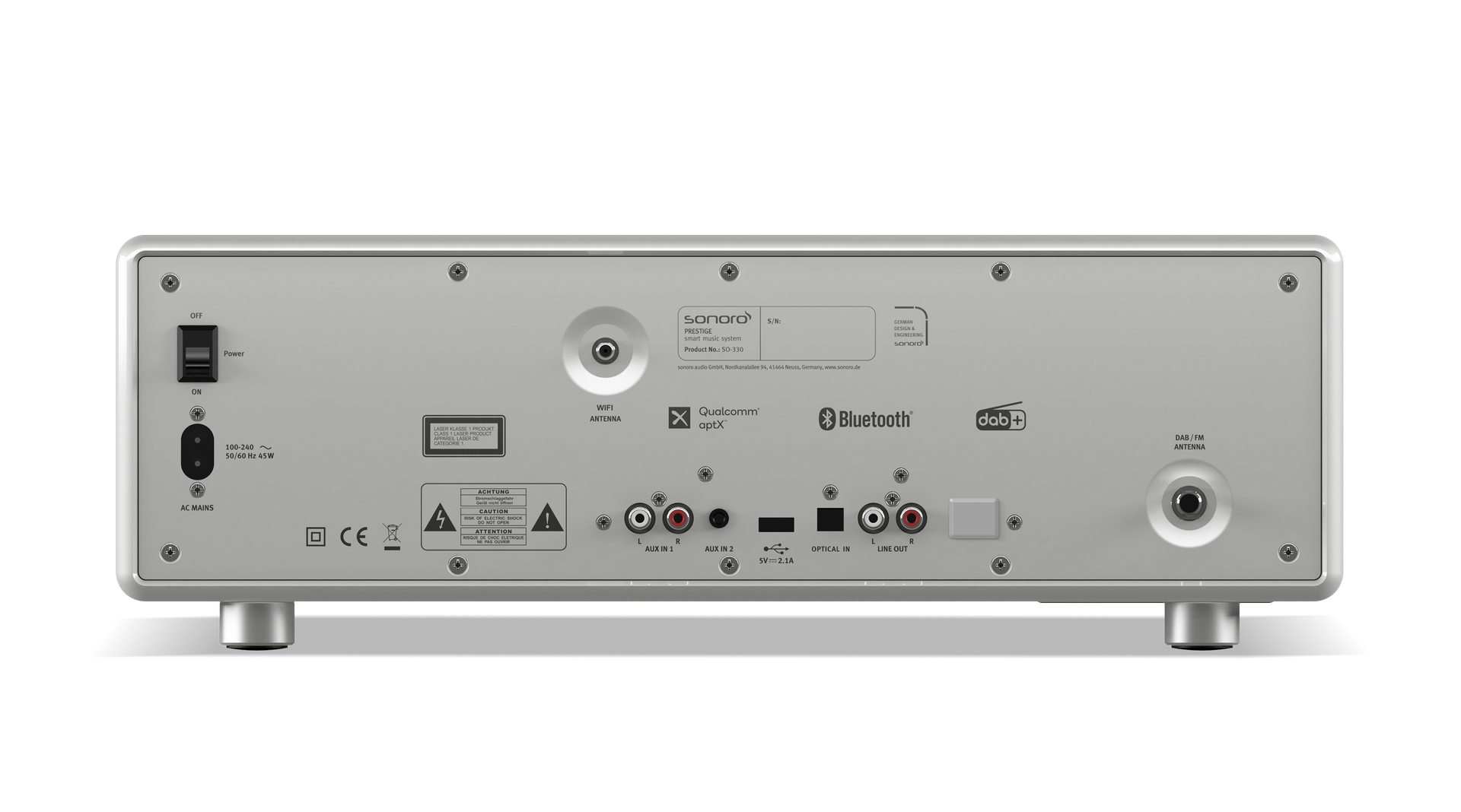 Sonoro PRESTIGE (Silber, Hochglanz)