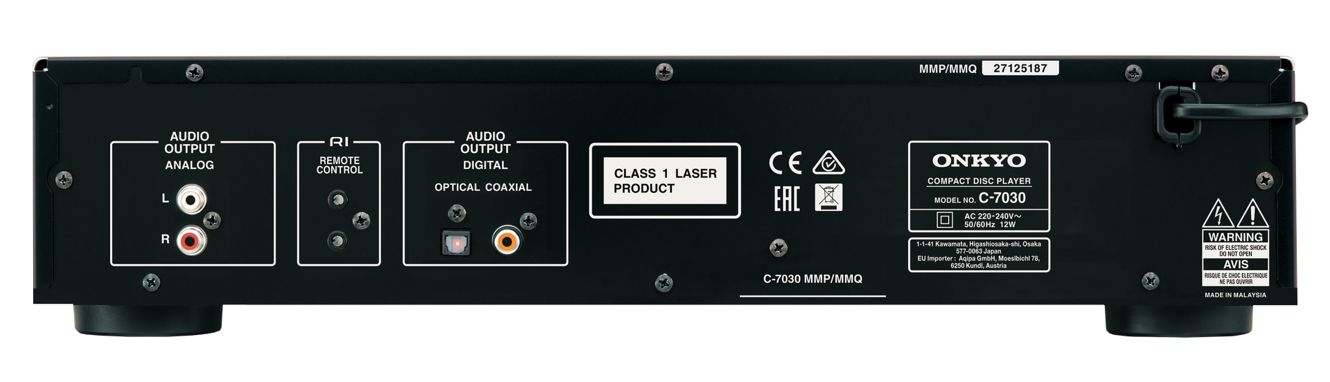 Onkyo C7030M3 schwarz, CD-Player