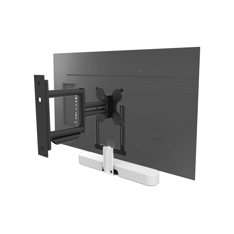 Cavus Halterung für Sonos Beam drehbar, Weiss