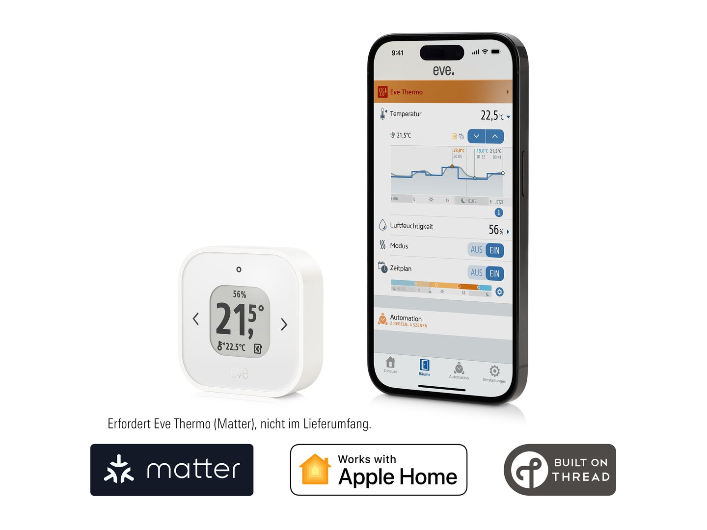 Eve Thermo Control (Matter)