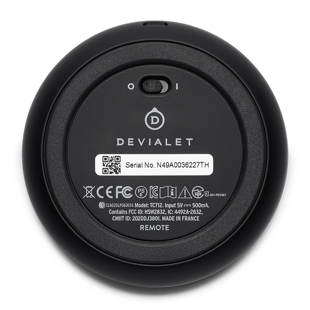 Devialet Remote Matte Black