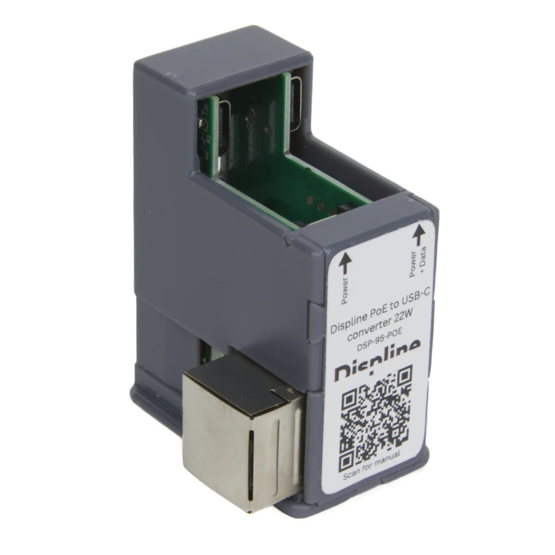 Displine PoE Konverter USB-C / Strom + Daten oder nur Strom