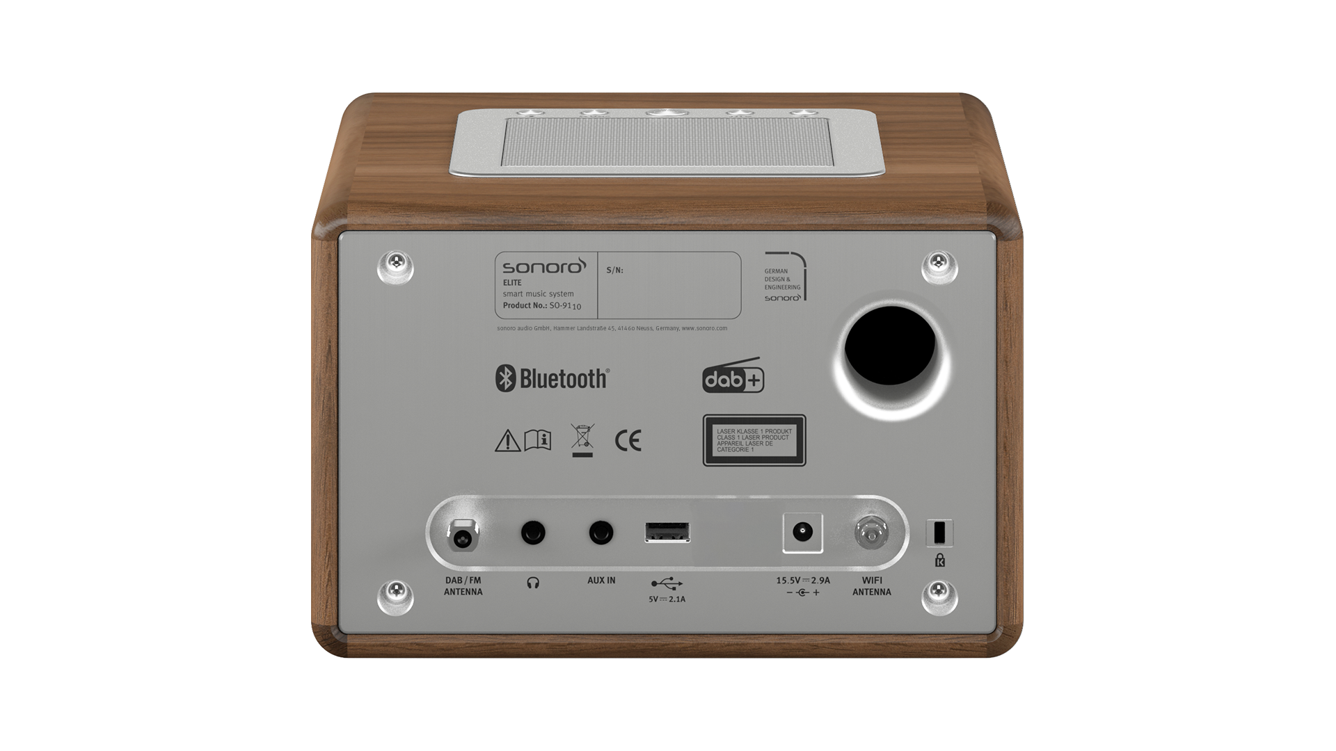 Sonoro Elite (Walnuss, Silber)