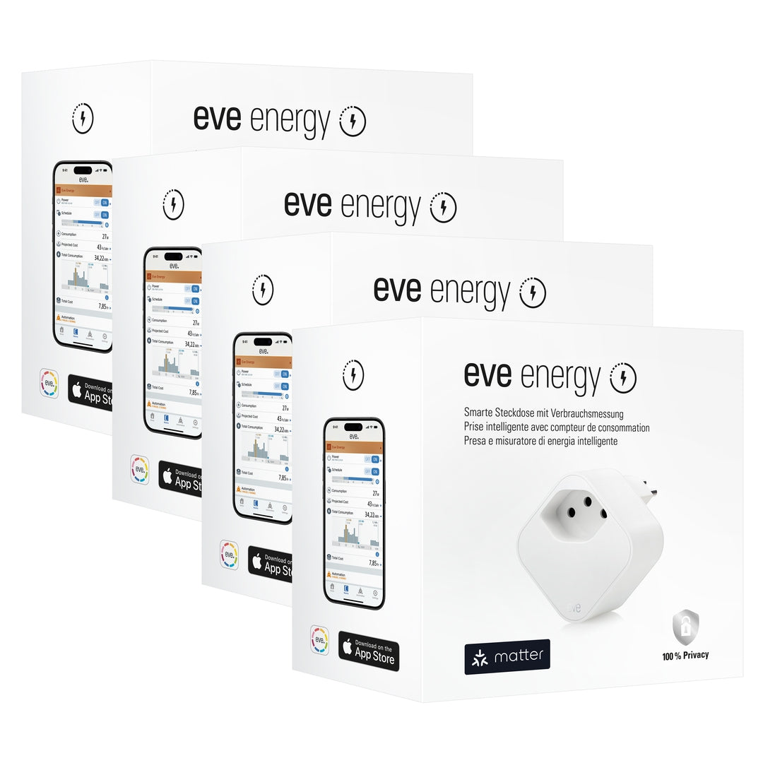 Eve Energy CH (Matter, 4er-Pack)