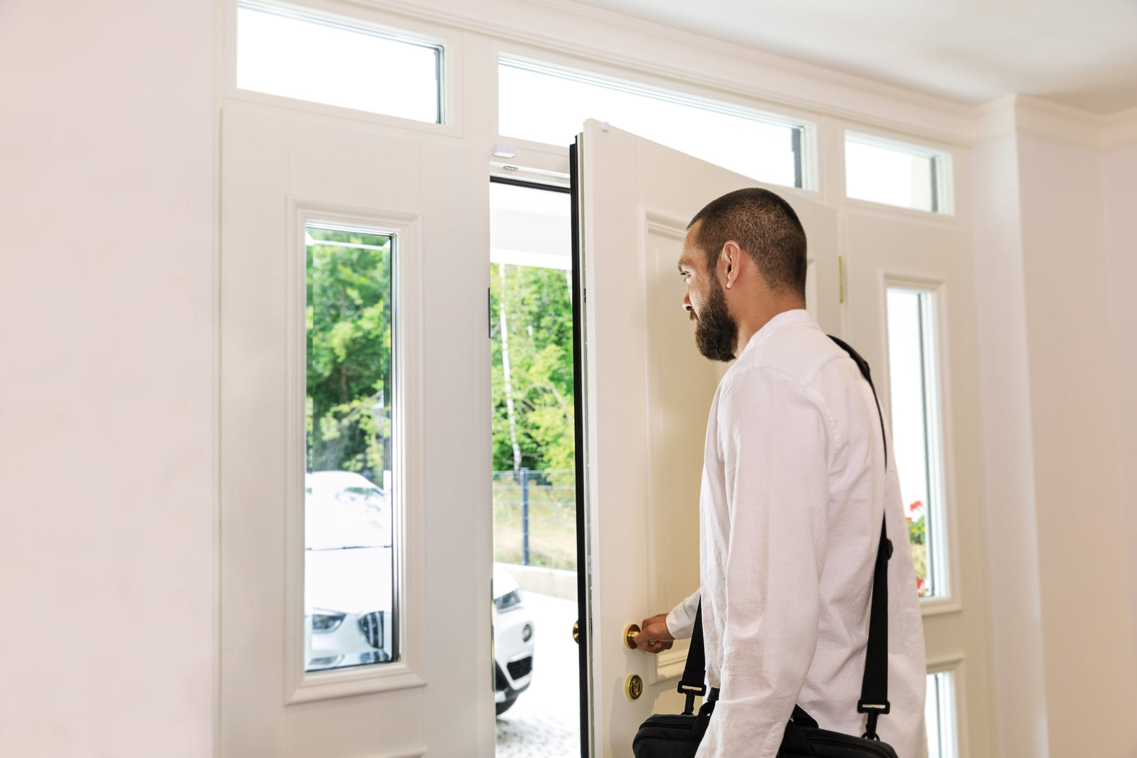 Eve Door & Window (Matter) Kabelloser Kontaktsensor (Demo-Artikel)