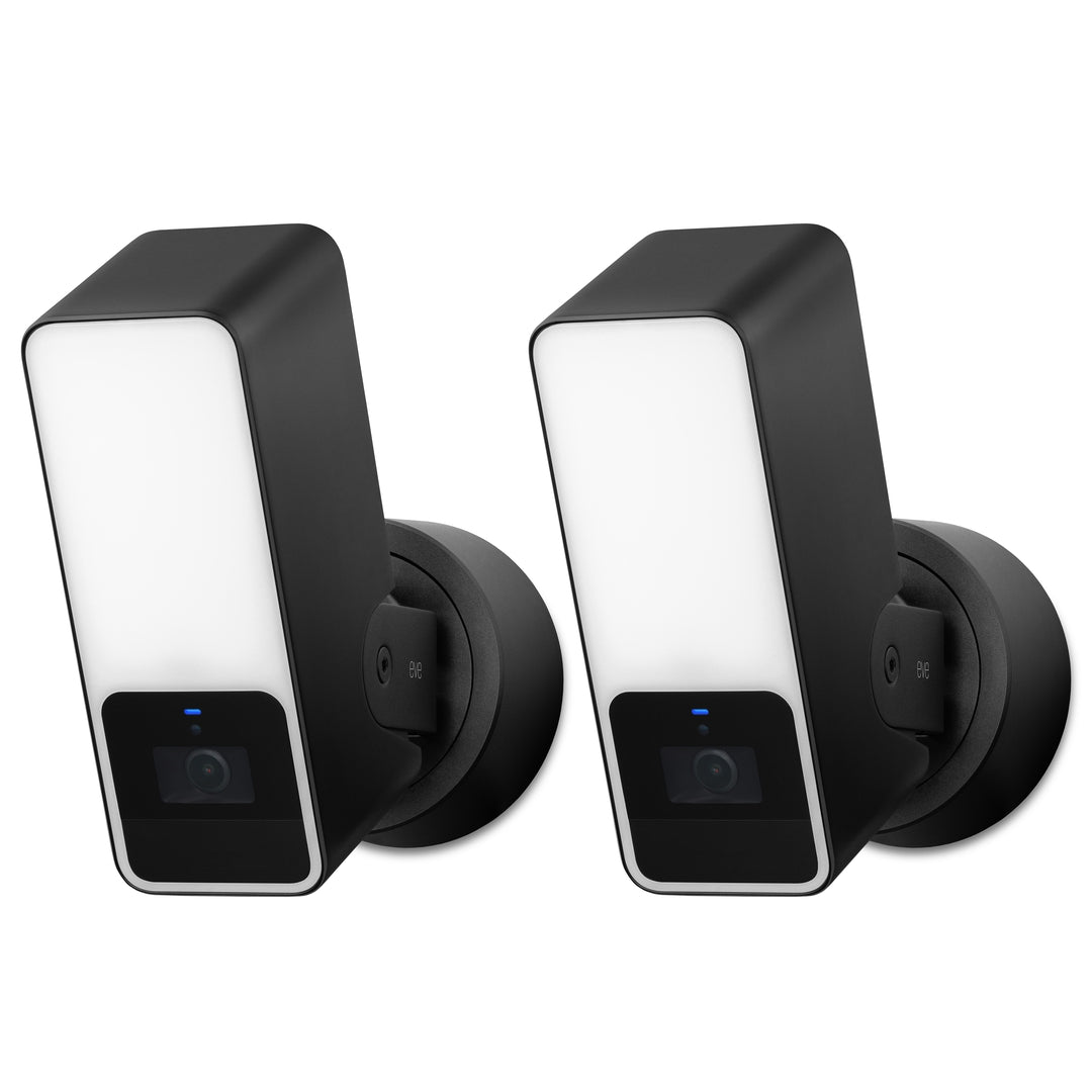 Eve Outdoor Cam (2er Pack, Schwarz)
