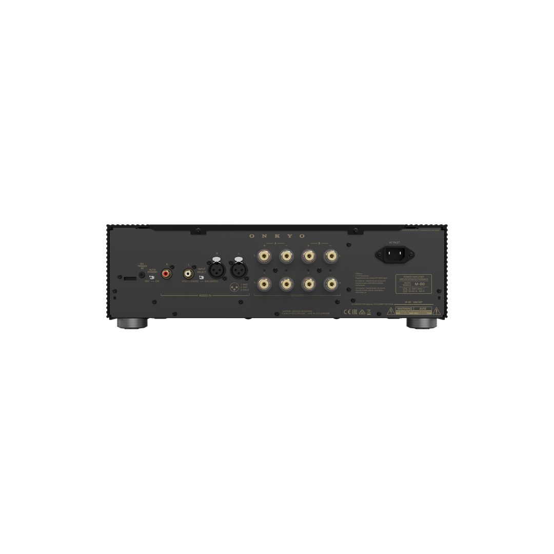 Onkyo M80B Power Amplifier (Schwarz)