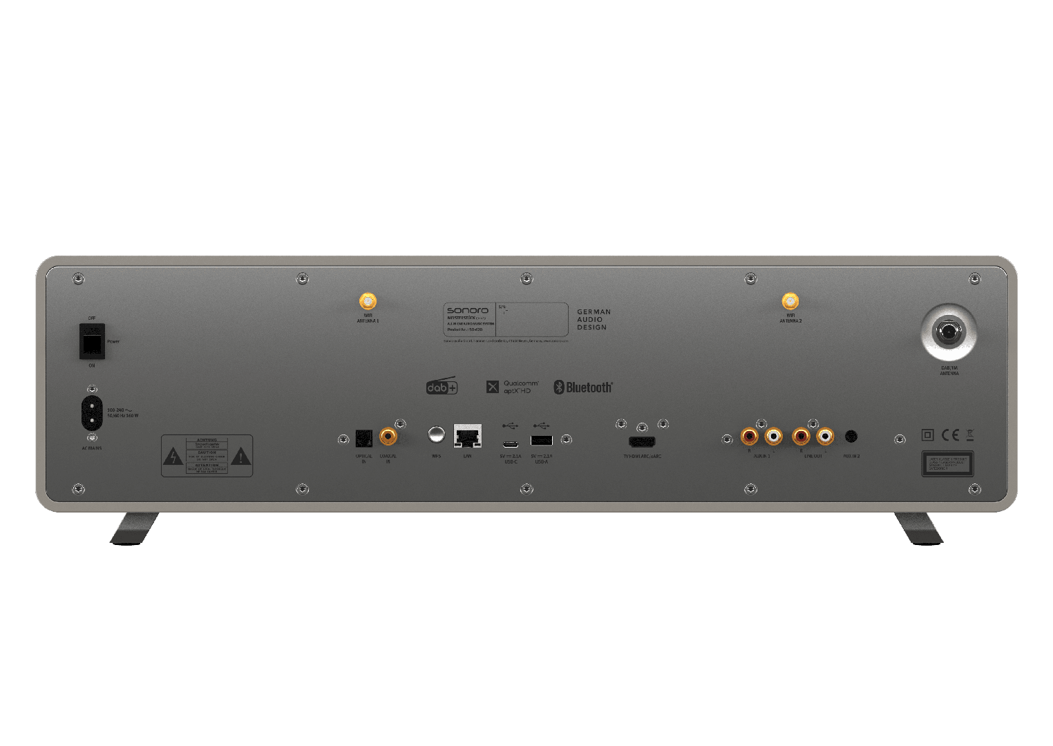 Sonoro Meisterstück (Gen. 2, Sandstein/Satingrau)