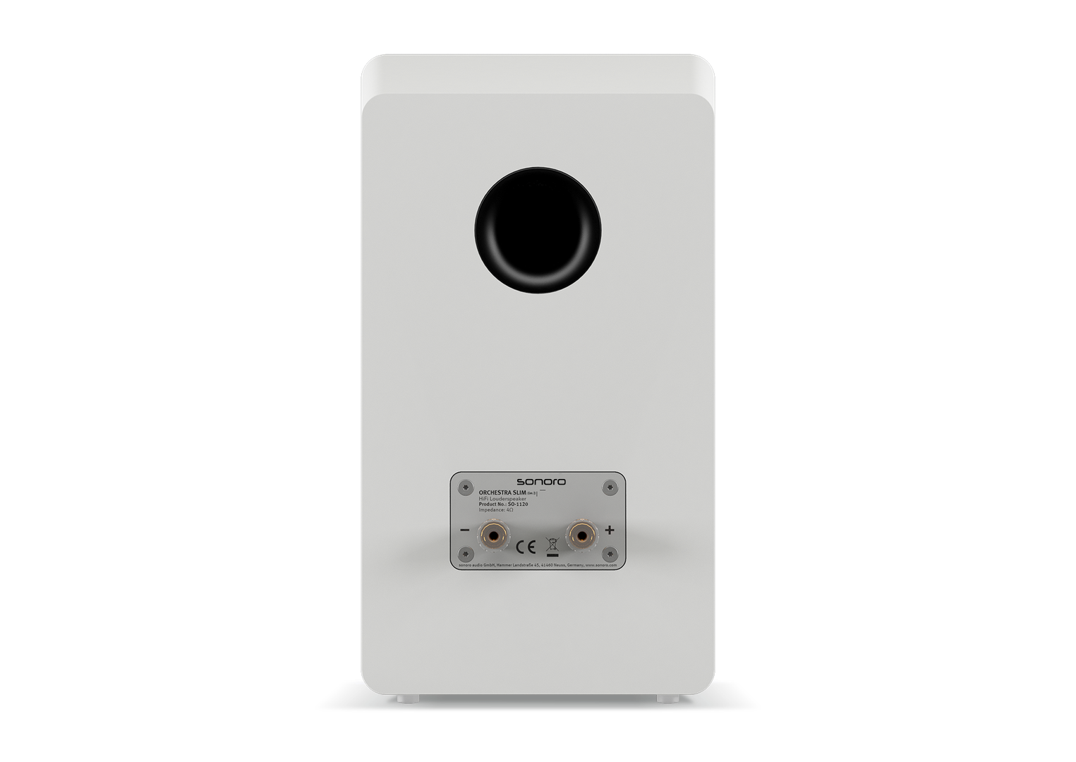 Sonoro ORCHESTRA SLIM Gen 2 Weiss (matt) (silber)