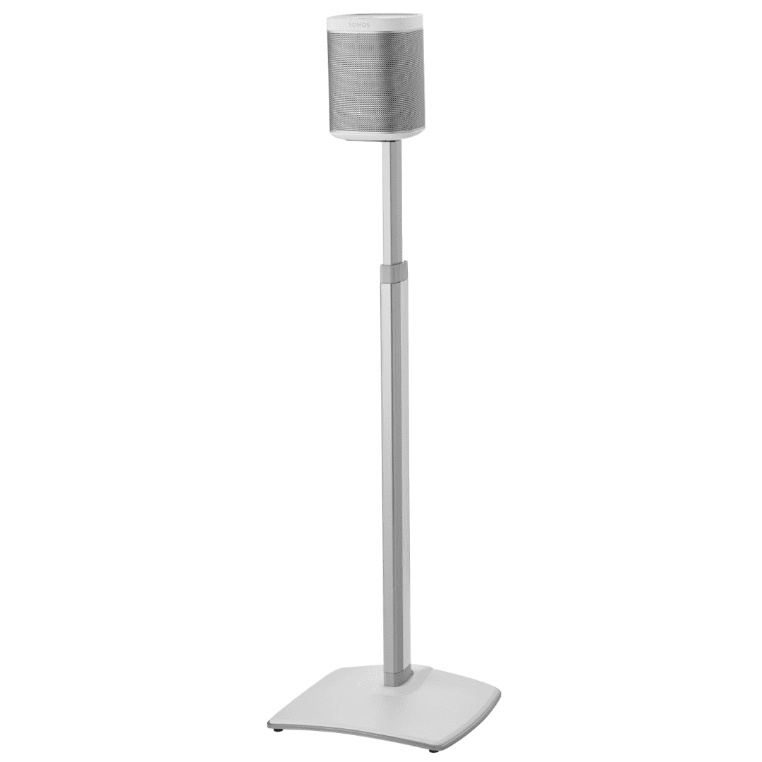 Sanus Ständer Paar zu Sonos One, Play:1 & 3 Weiss, Höhenverstellbar