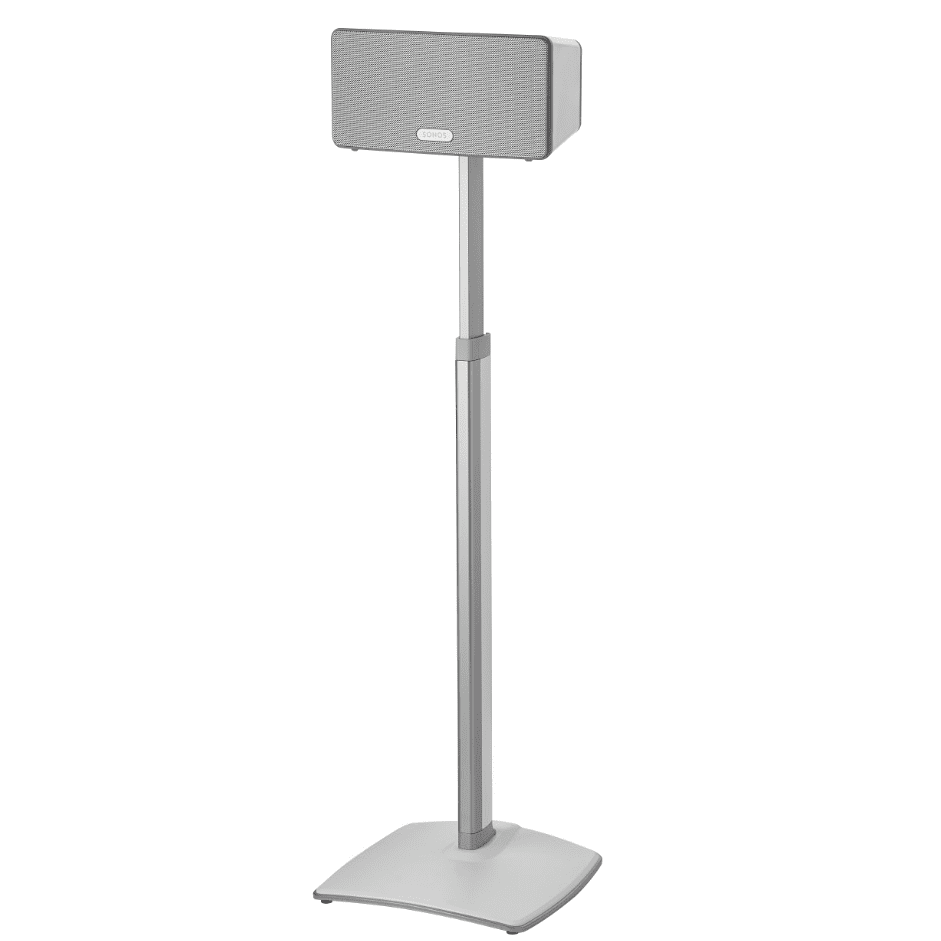 Sanus Ständer Paar zu Sonos One, Play:1 & 3 Weiss, Höhenverstellbar