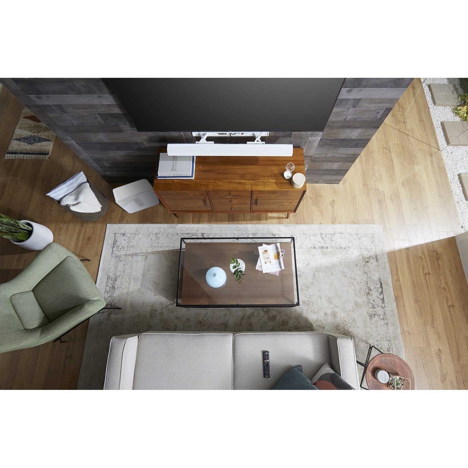 Sanus Wandhalterung für Sonos Arc Ausziehbar, Weiss