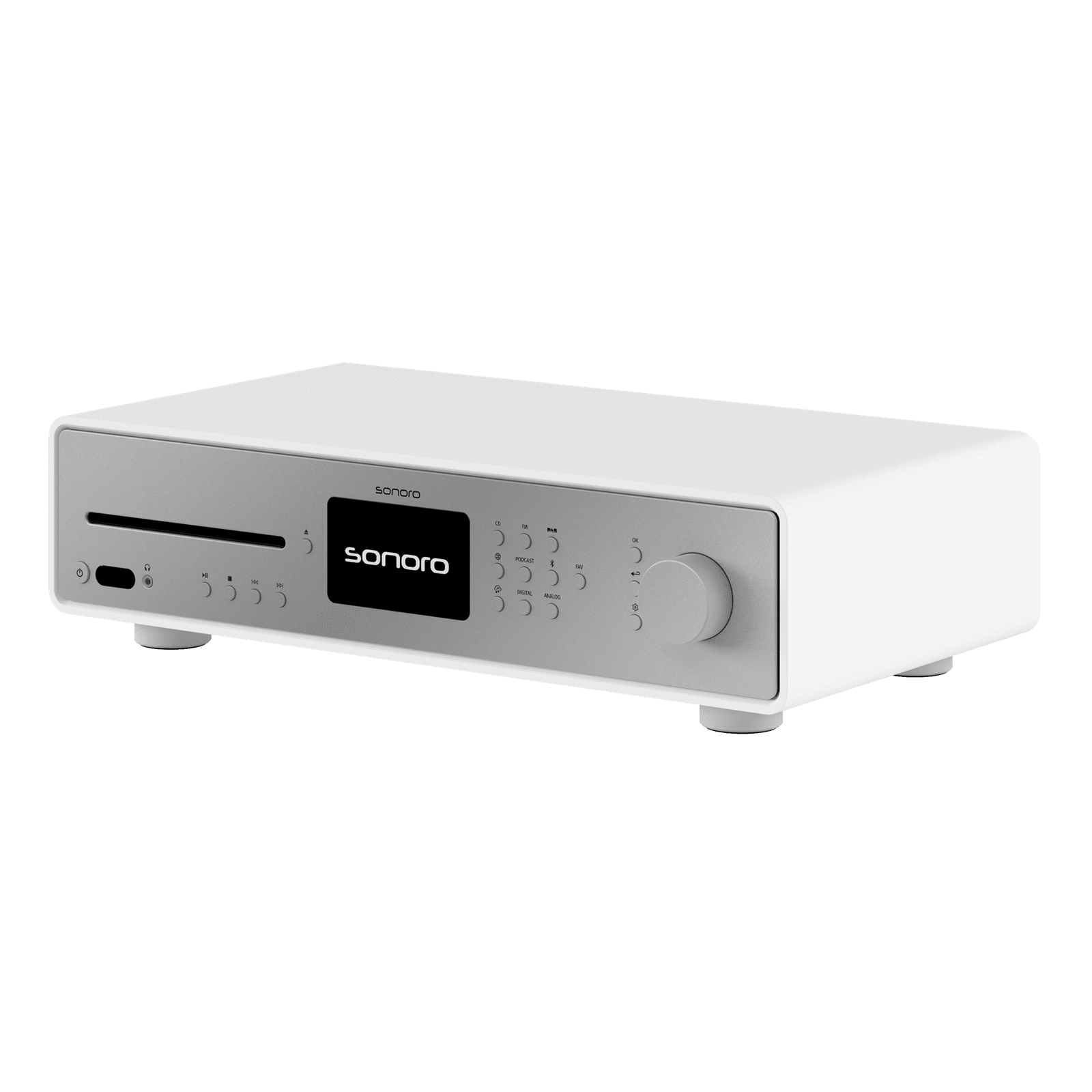 Sonoro Maestro Quantum Weissmatt/Silber