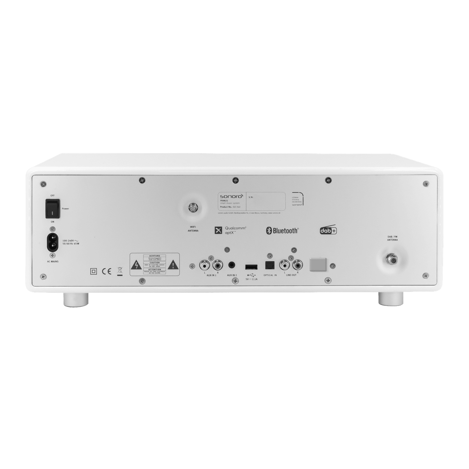 Sonoro Primus Weiss/Silber