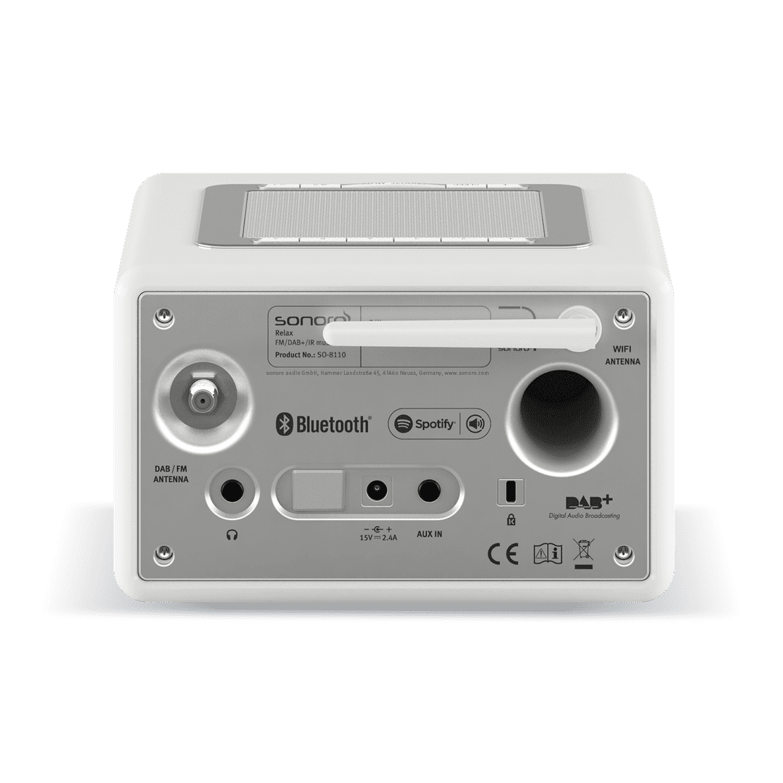 Sonoro Relax Weiss, Glanz