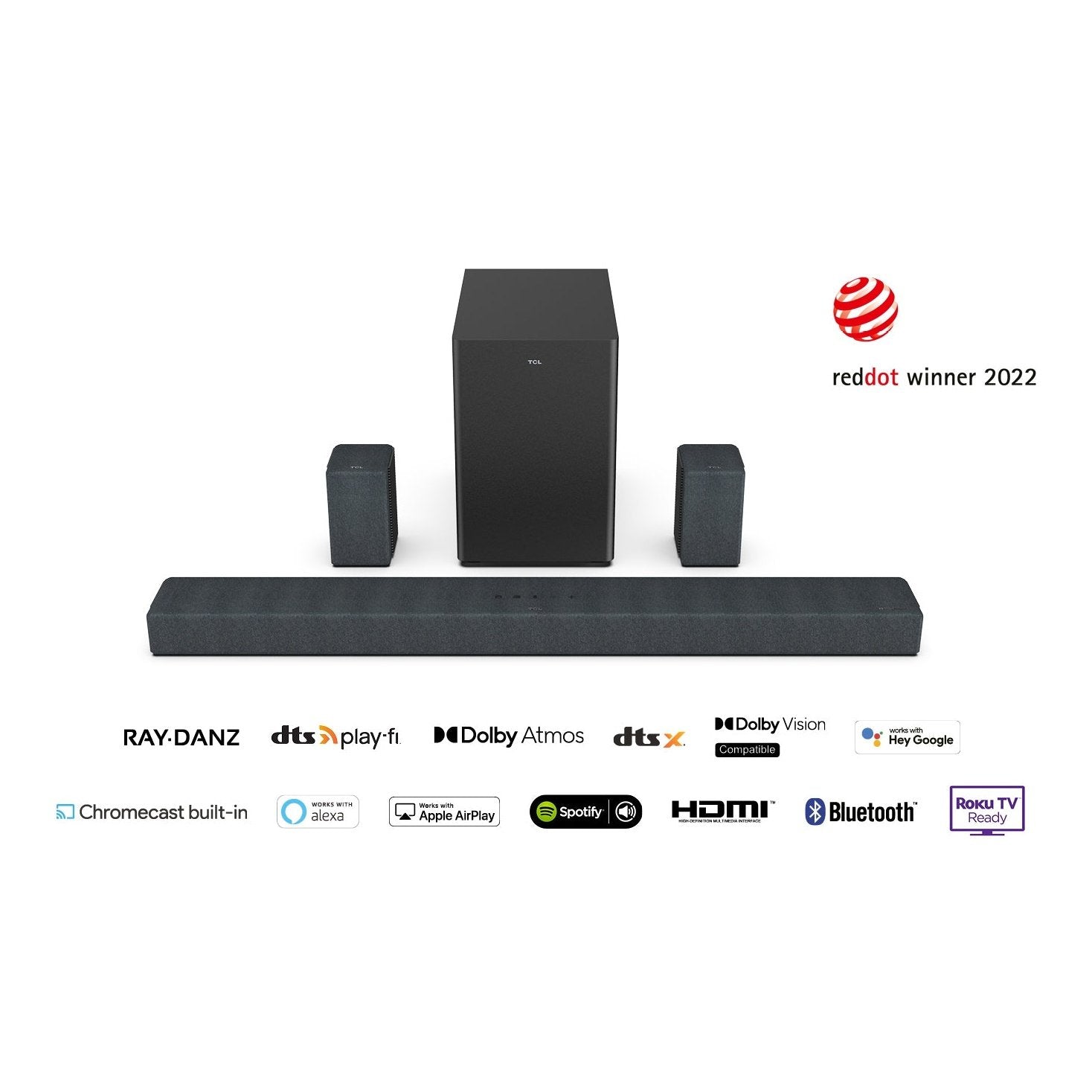 TCL X937U 7.1.4 Dolby Atmos Soundbar