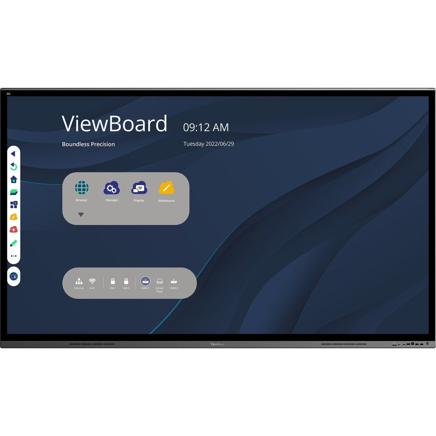 ViewSonic IFP7562 Touch Display PCAP 75", 4K