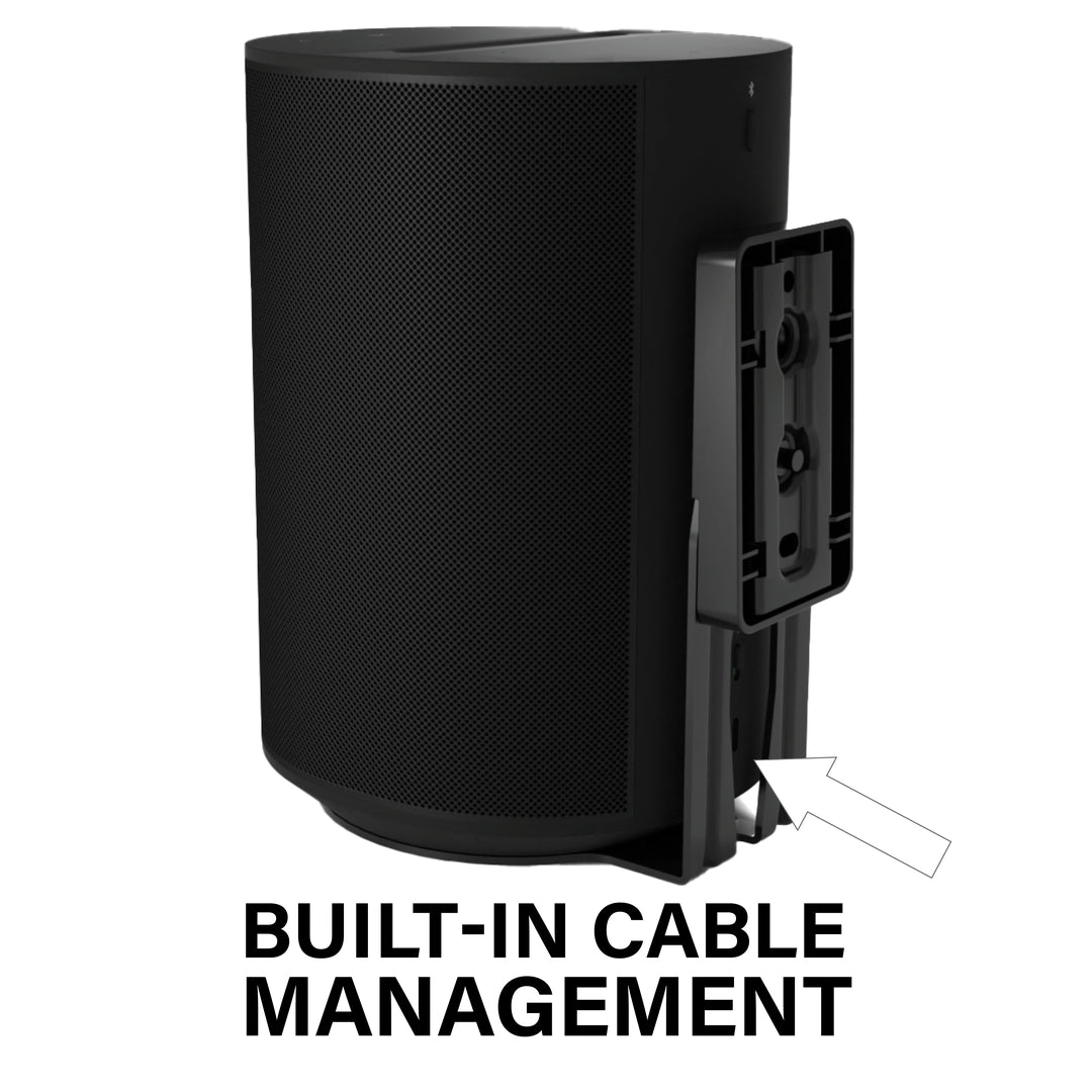 Sanus WSFME11-B2 Wandhalter für Sonos Era 100, Fix (Schwarz)