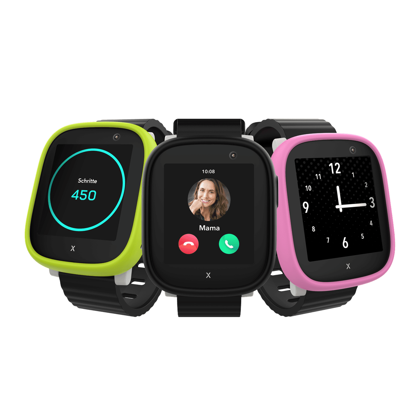 Xplora X6 Play Nano SIM Kids-Smartwatch Schwarz