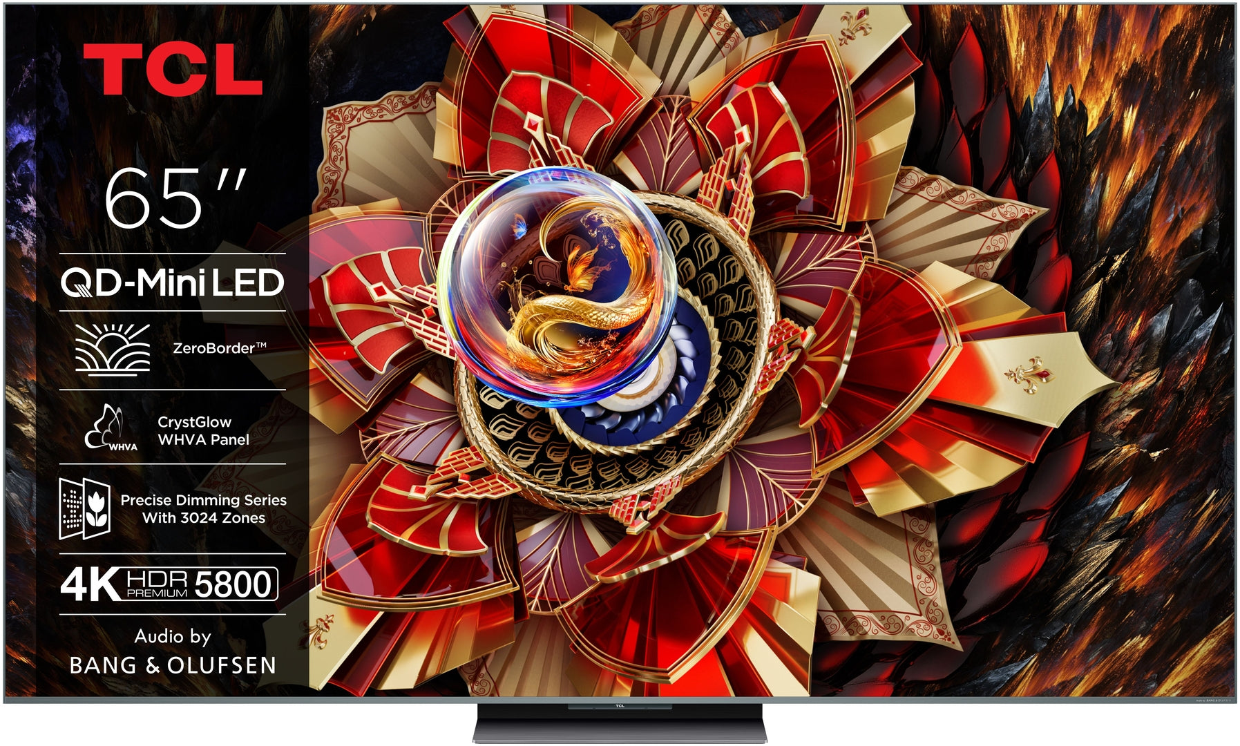 TCL 65C9K 65",4K,MiniLED,144Hz,B&O,GoogleTV