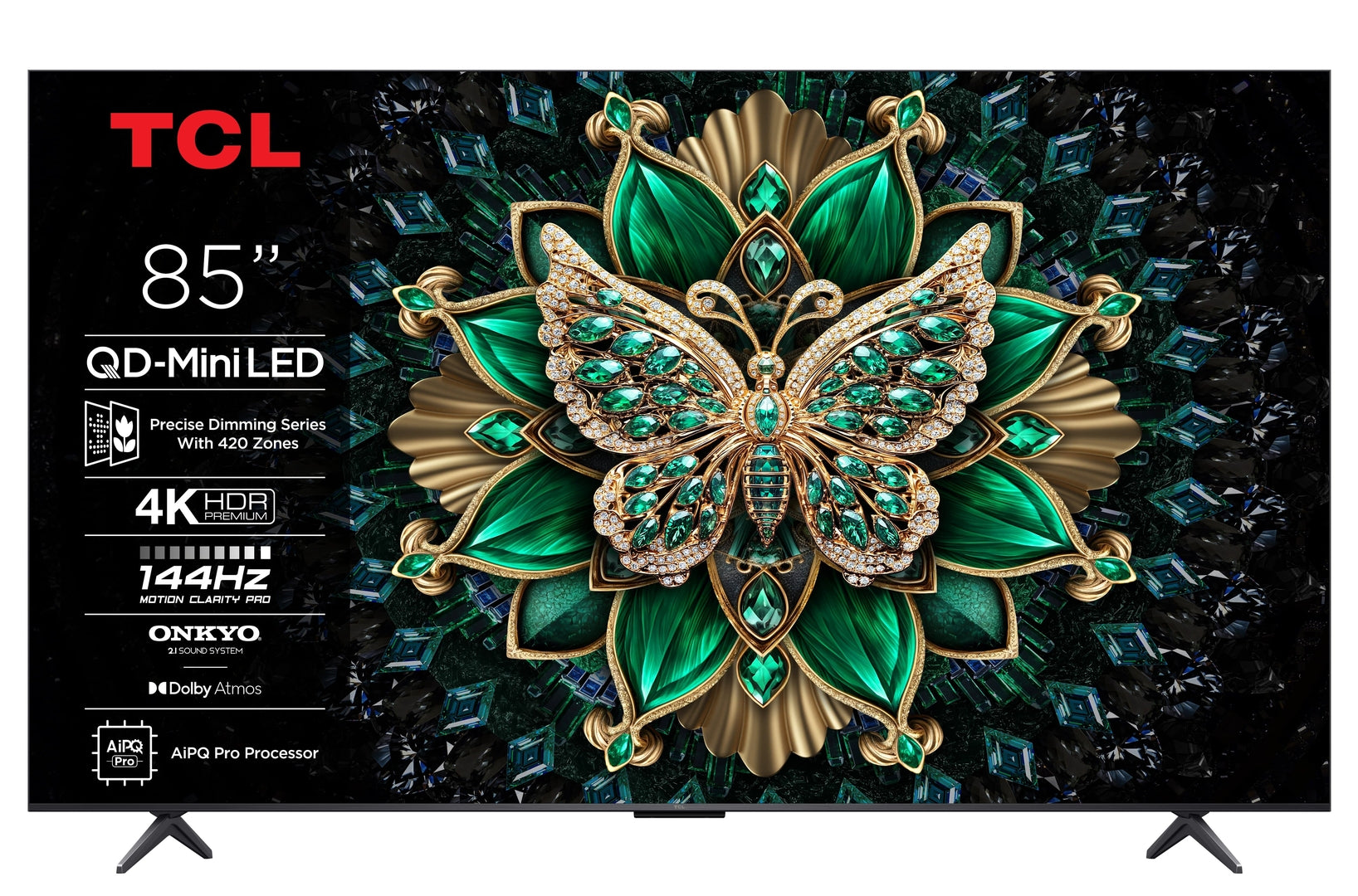 TCL 85C6K 85", 4K, MiniLED, 144Hz, GoogleTV
