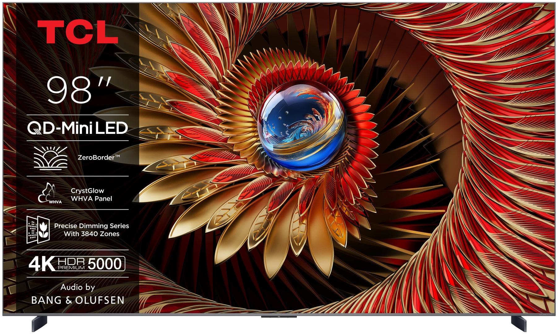 TCL 98C8K 98",4K,MiniLED,144Hz,B&O,GoogleTV