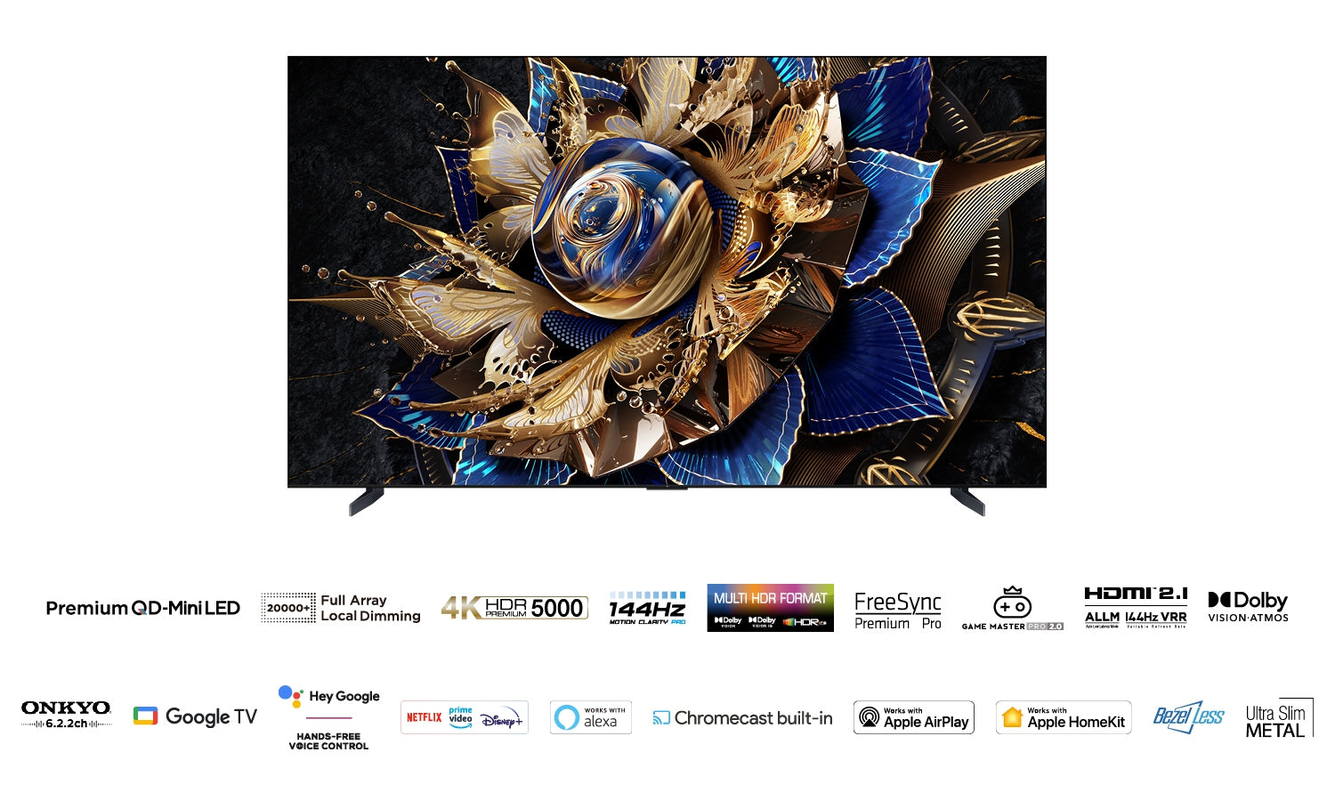 TCL 115X955 Max (115", Premium QD-Mini LED)