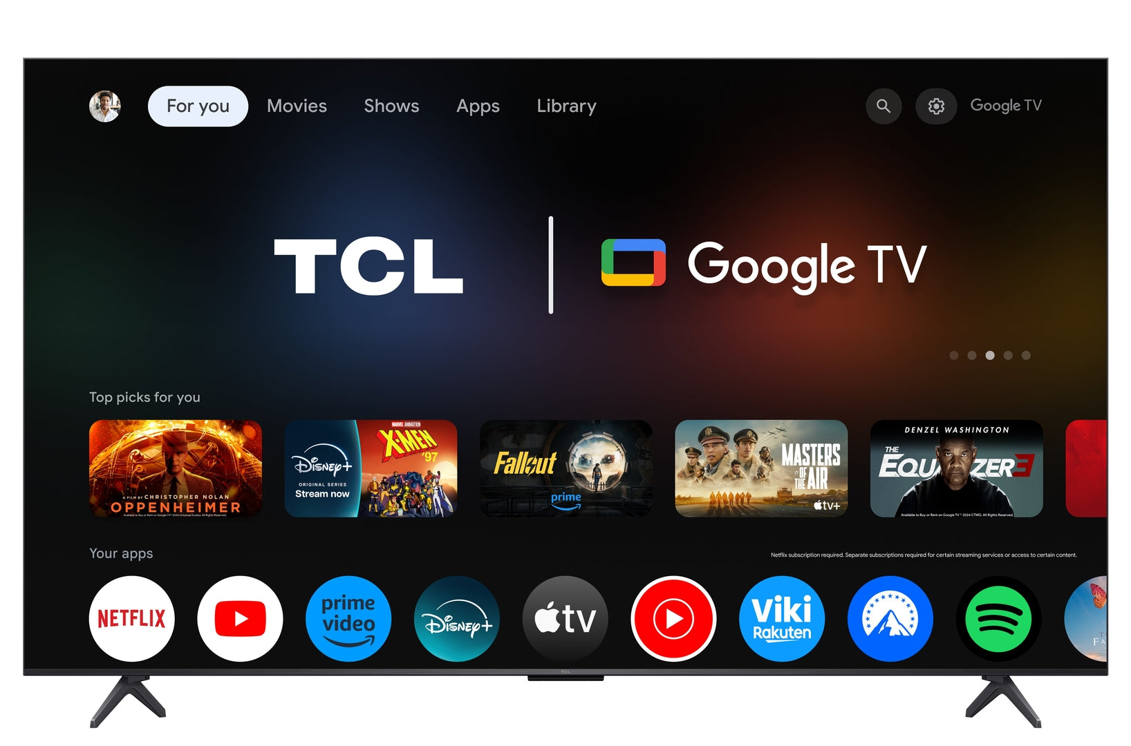 TCL 55C6K 55", 4K, MiniLED, 144Hz, GoogleTV