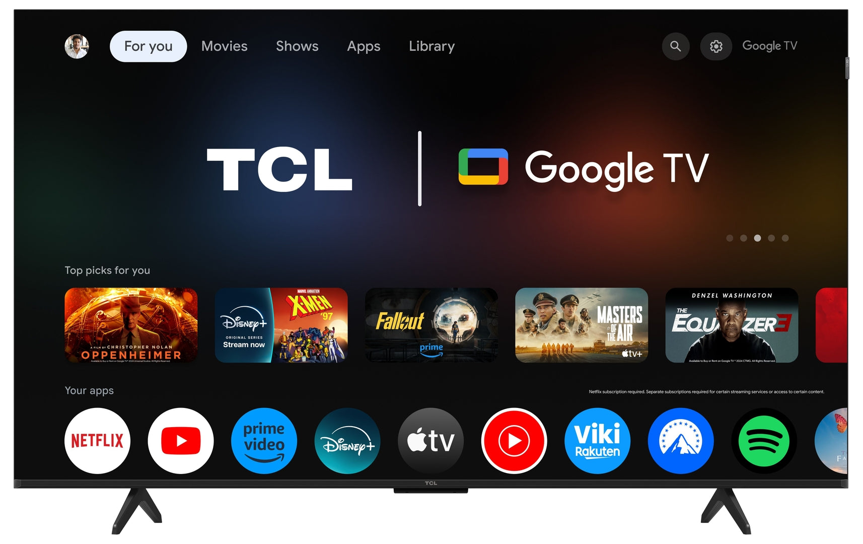 TCL 55P7K 55",4K,QLED,LED Direct,DV,GoogleTV