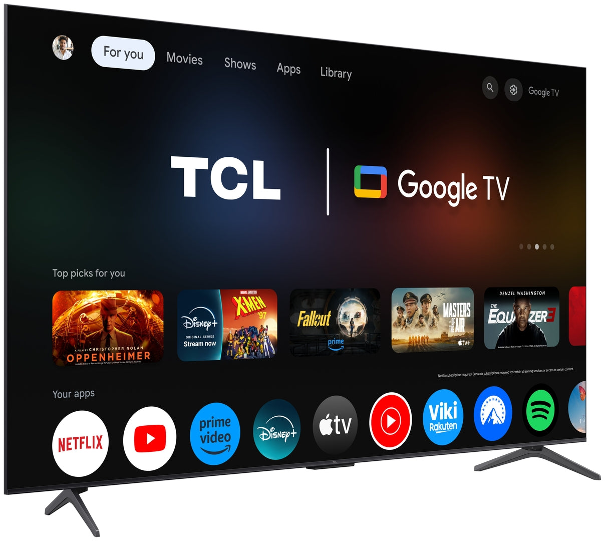TCL 65C6K 65", 4K, MiniLED, 144Hz, GoogleTV