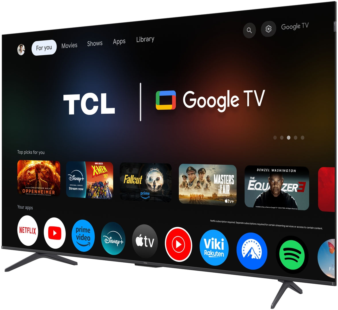 TCL 75P8K 75",4K,QLED,LEDDirect,144Hz,GoogleTV