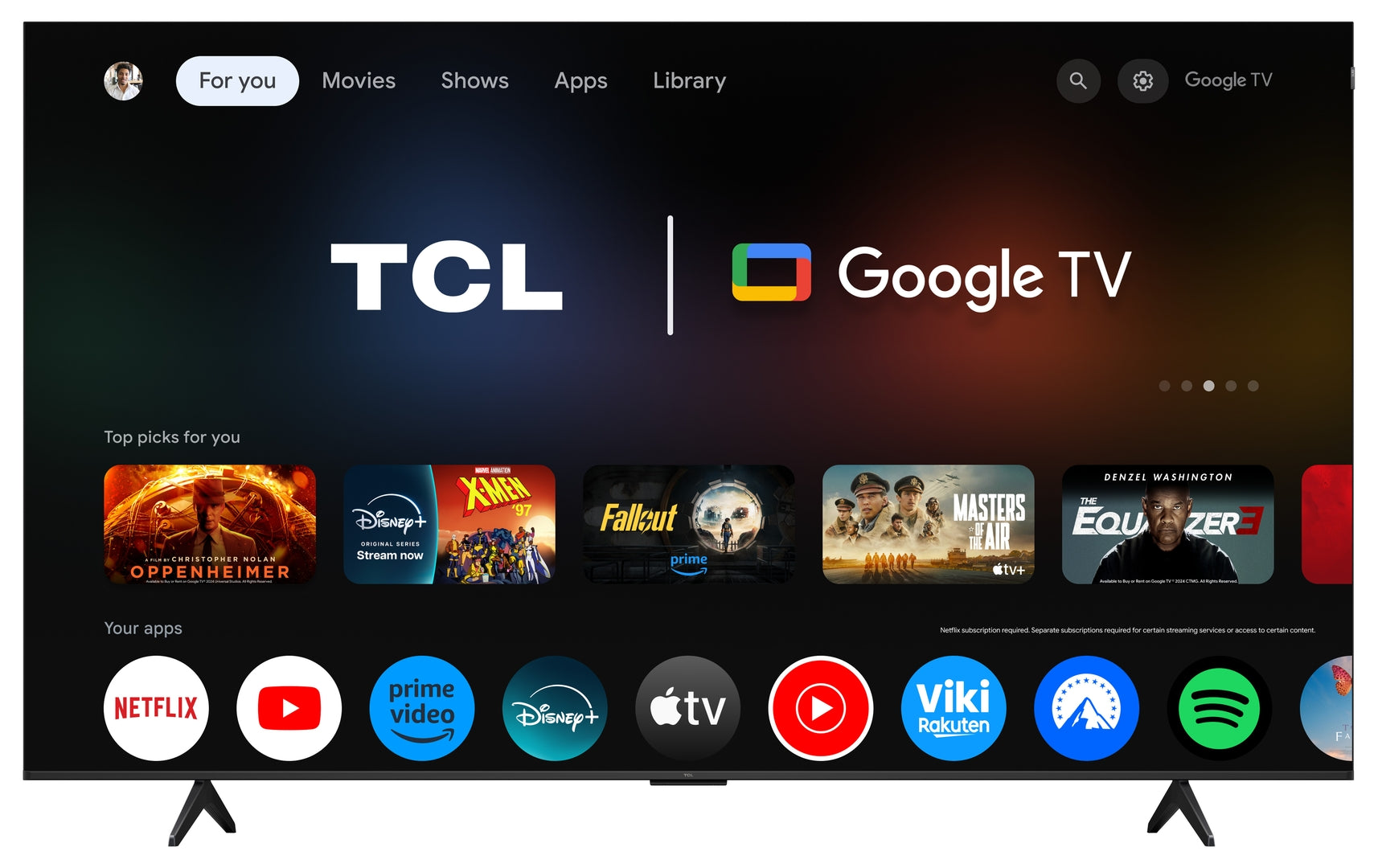 TCL 85P7K 85",4K,QLED,LED Direct,DV,GoogleTV