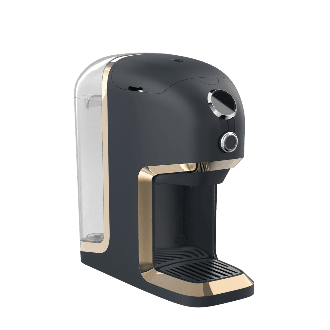 BRU Maker One Teemaschine Schwarz/Gold