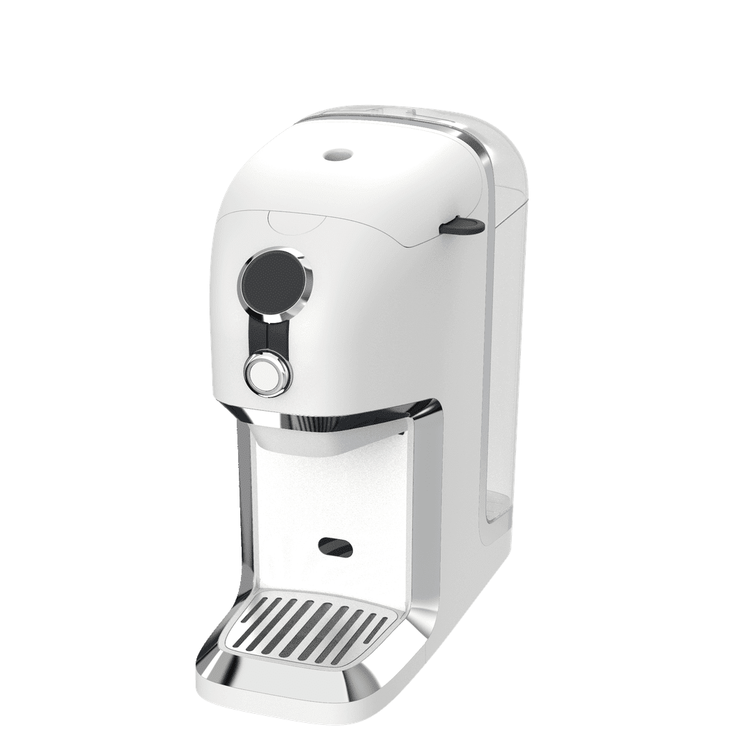 BRU Maker One Teemaschine Weiss/Chrom