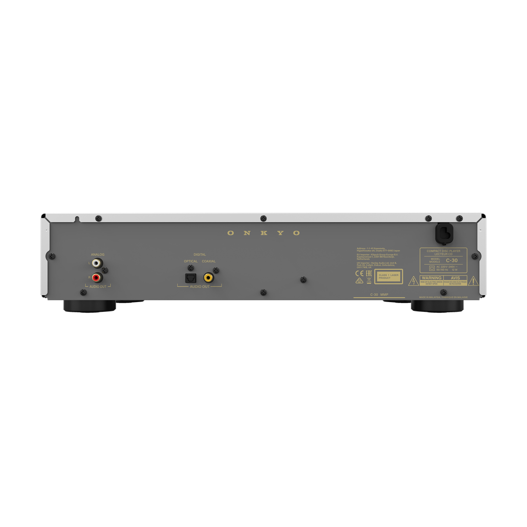 Onkyo C-30 CD-Player, silber