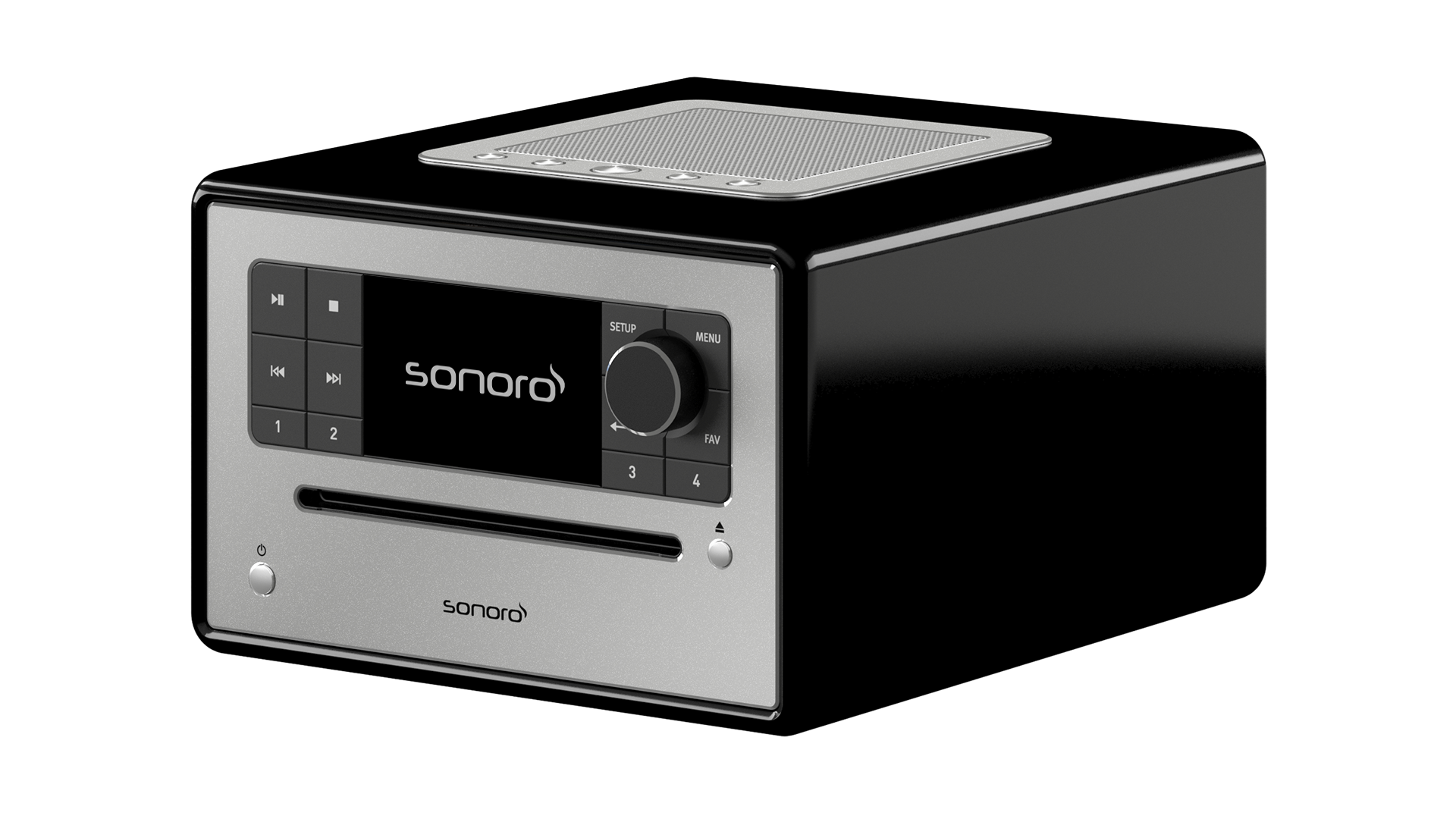 Sonoro ELITE Schwarz (hochglänzend) (Silber)