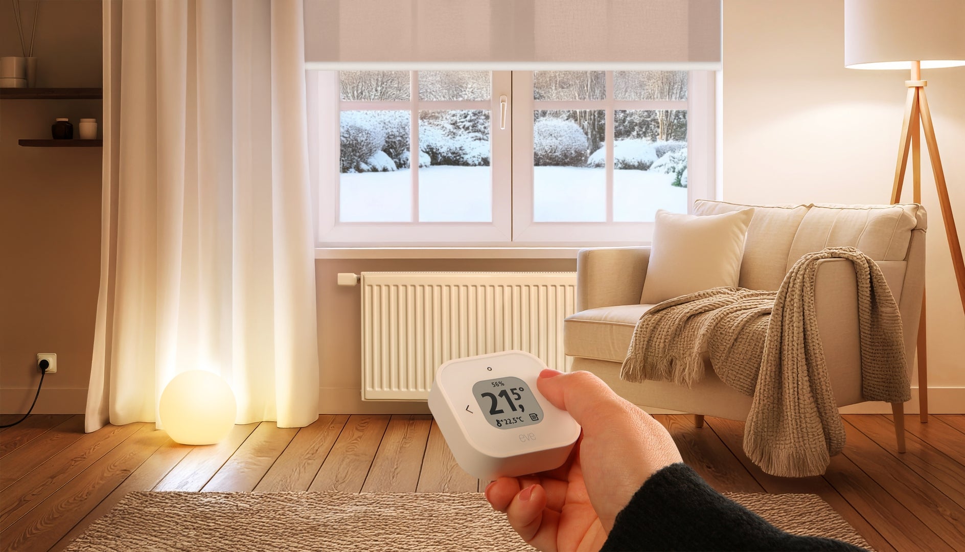 Eve Thermo (Matter, 5th Gen) Smartes Heizkörperthermostat