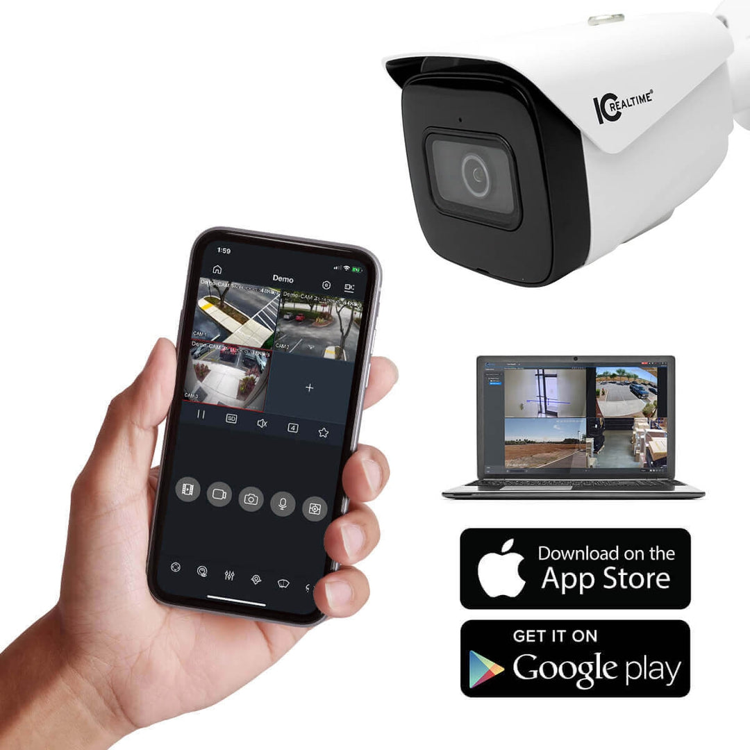 IC Realtime IPMX-B20F-IRW2 - IP Bullet Camera