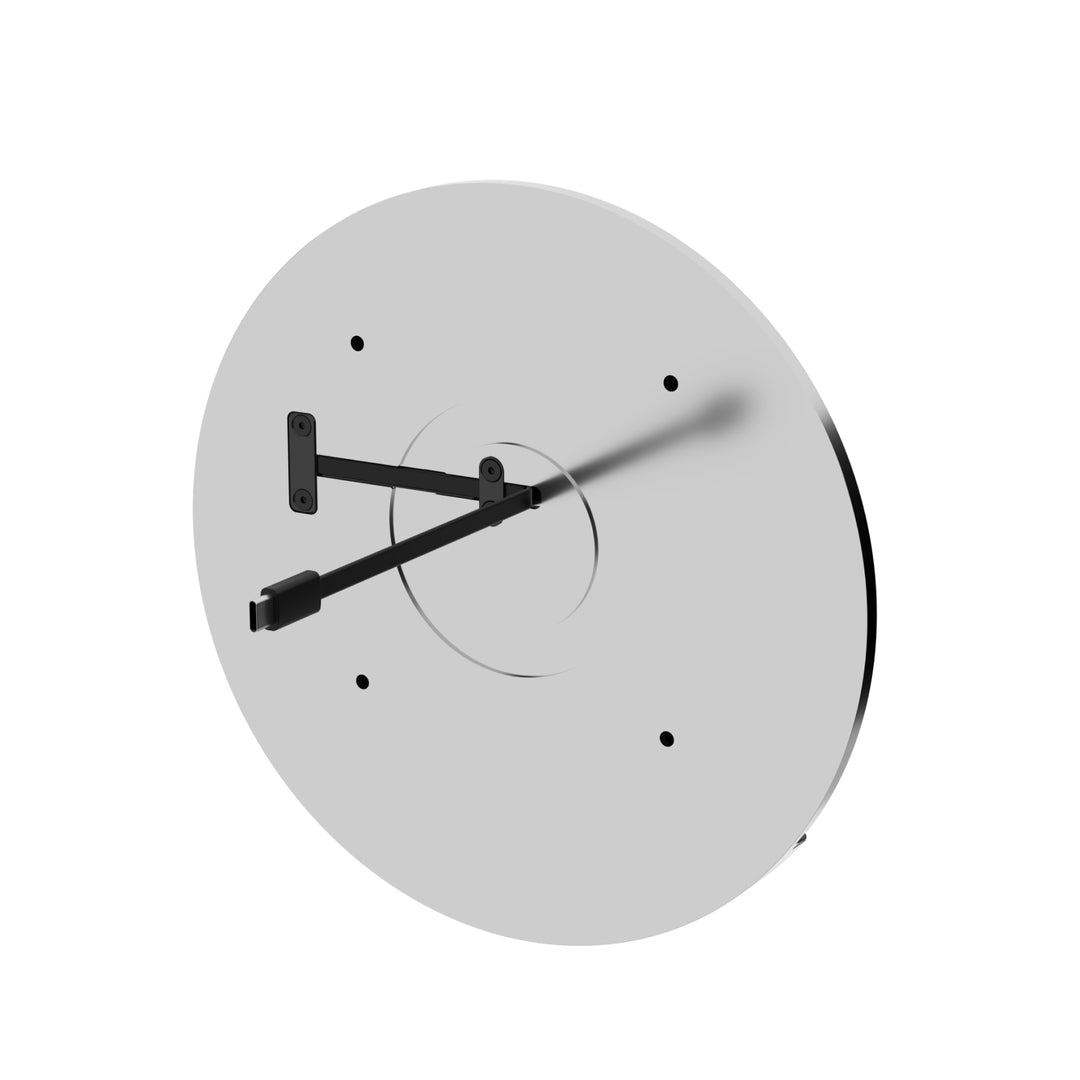 Displine Moonlight Wall Silber eloxiert USB-C