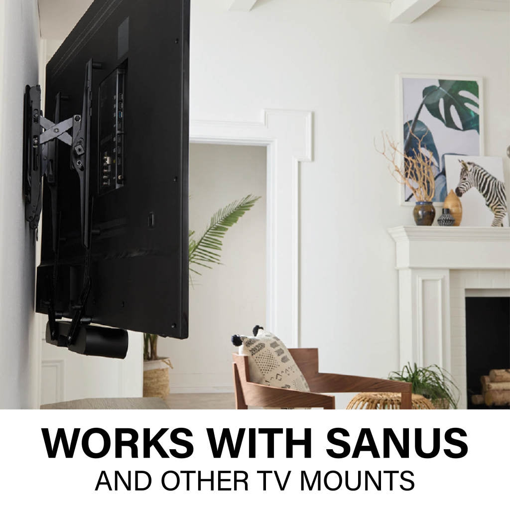 Sanus TV-Wandhalterung für Sonos Ray (Schwarz)