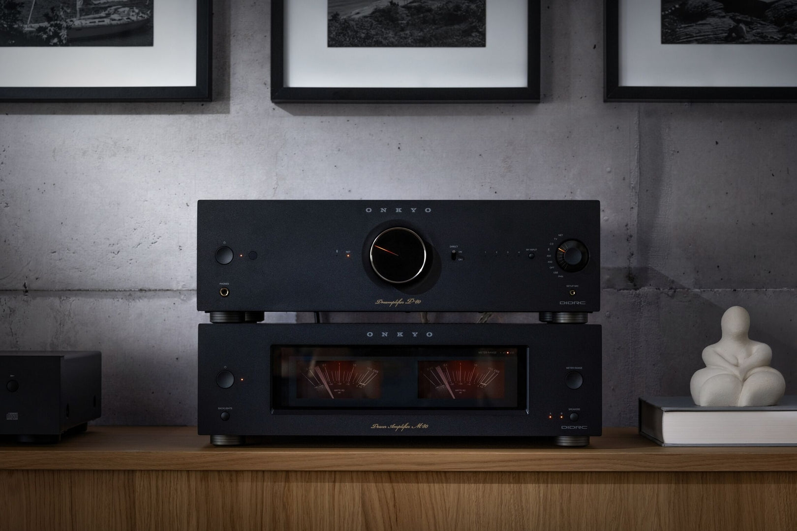 Onkyo M80B Power Amplifier (Schwarz)