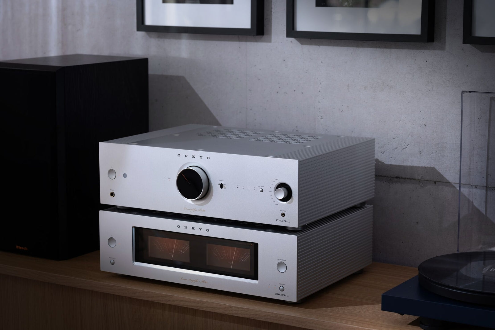 Onkyo M80S Power Amplifier, silber