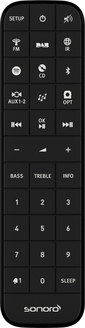 Sonoro PRESTIGE Schwarz (hochglänzend) (Silber)