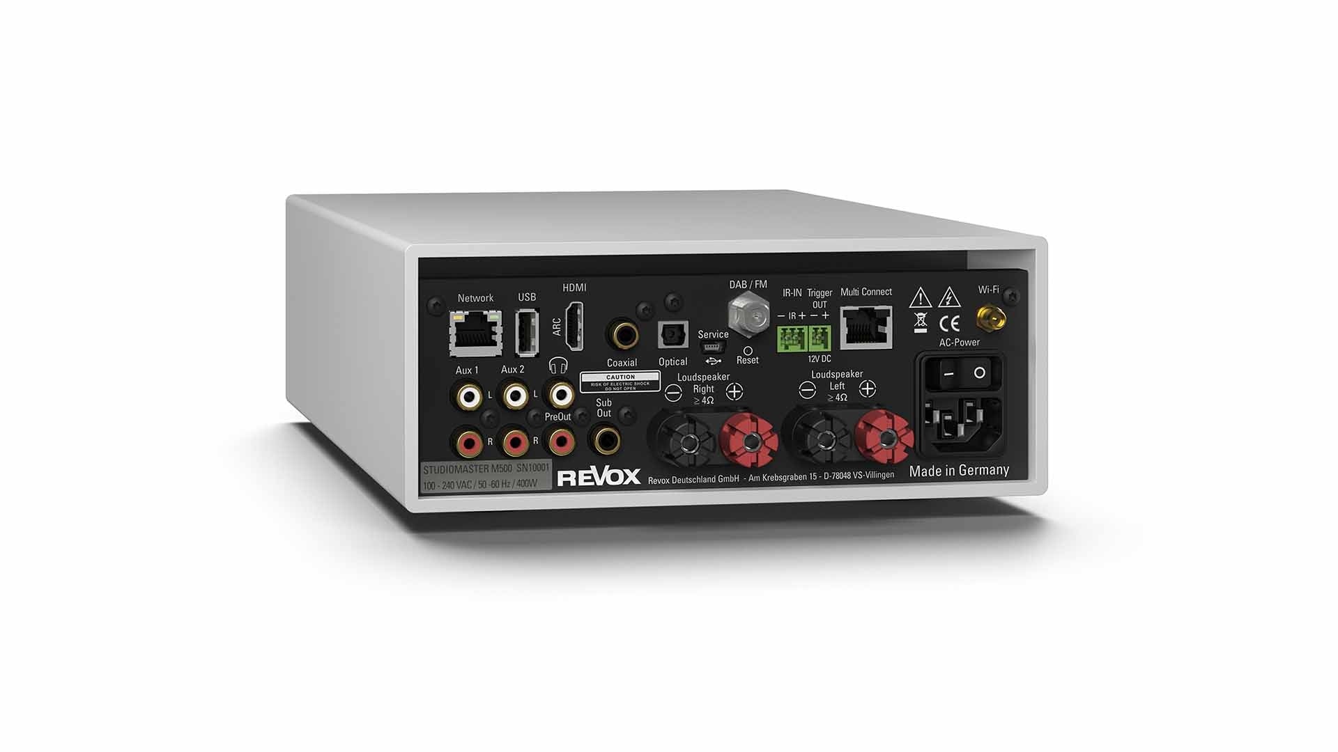 Revox STUDIOMASTER M500 (Silber/Schwarz)