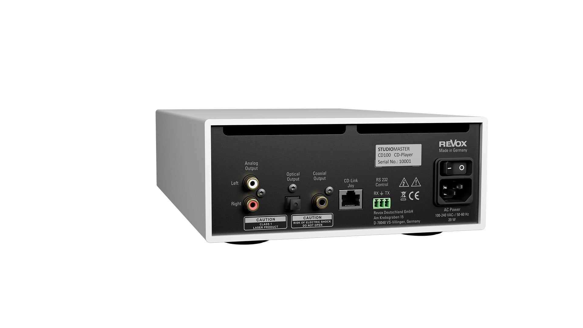 Revox STUDIOMASTER CD100 CD-Player (Weiss)