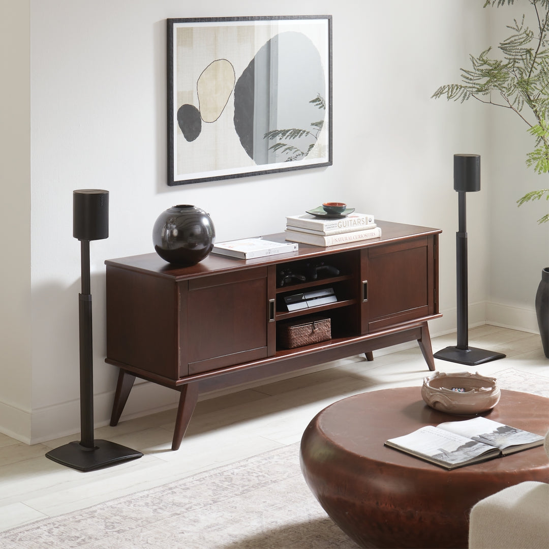 Sanus Ständer für Sonos Era 100 Verstellbar, Paar, Schwarz